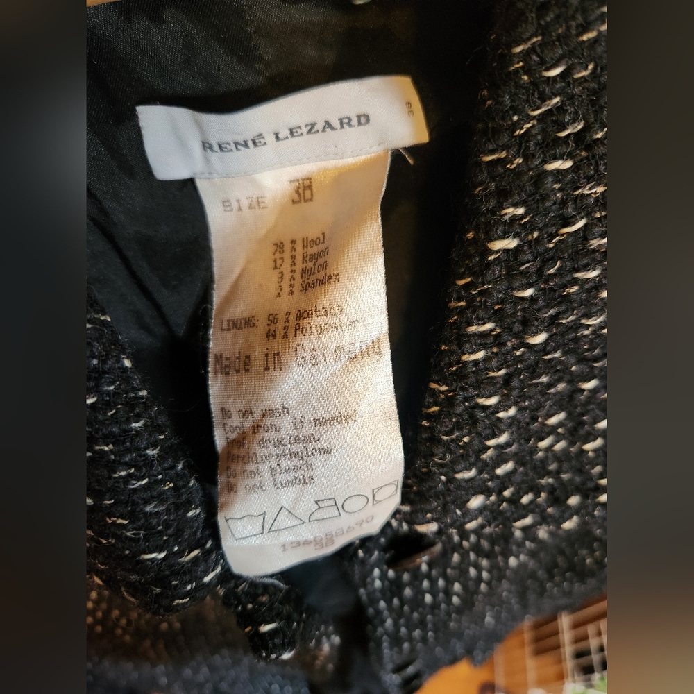 Rene Lezard Wool Jacket View 3